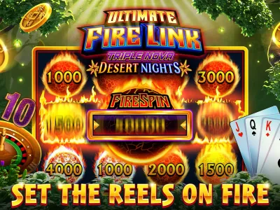 m777 casino - Interfaz de juegos principales